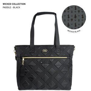 Lug Wicked x Lug Paddle Carry-All Tote Black